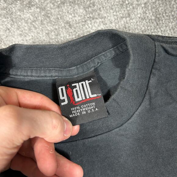 Vintage NIN 1995 Nine Inch Nails Further Down The Spiral Large Reprint T-Shirt - Picture 3 of 9